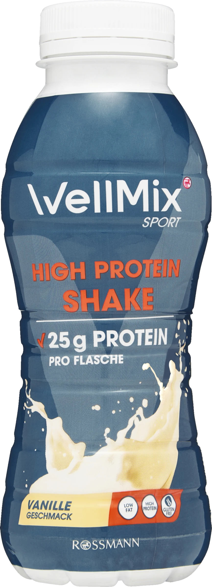 WellMix High Protein Shake Vanille Geschmack 3 WellMix High Protein Shake Vanille Geschmack