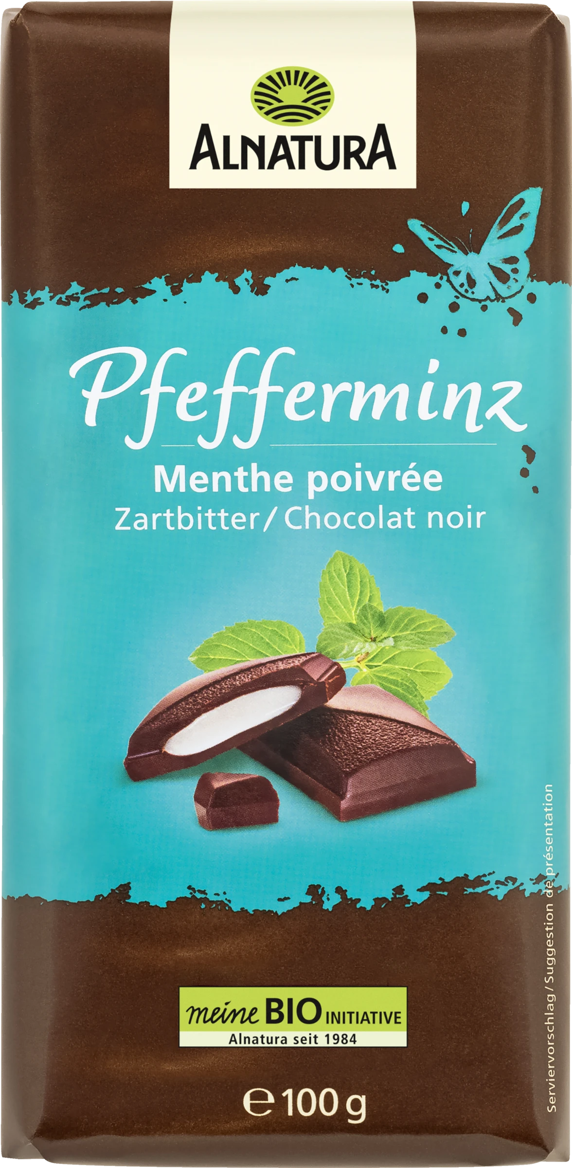 Alnatura Bio Pfefferminz Schokolade 3 Alnatura Bio Pfefferminz Schokolade