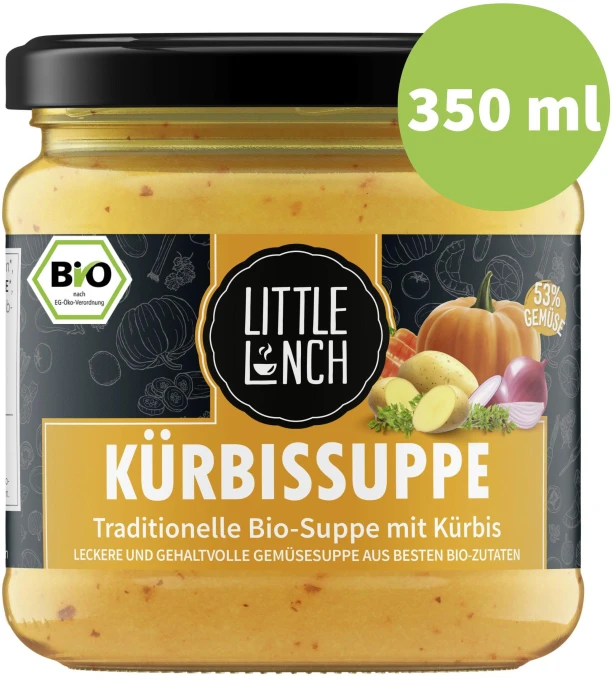 Little Lunch Bio Kürbissuppe 3 Little Lunch Bio Kürbissuppe
