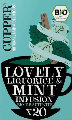 Cupper Bio Kräutertee Lovely Liquorice & Mint Infusion -ALL STARS SHOP MAM 10553688 SHOP IMAGE 1.4