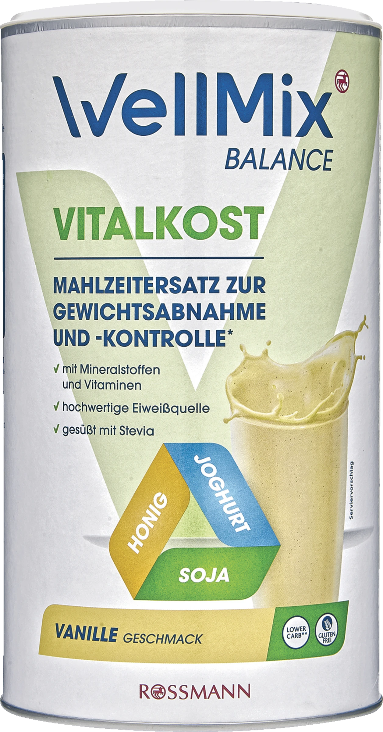 WellMix BALANCE Vitalkost Vanille Geschmack 3 WellMix BALANCE Vitalkost Vanille Geschmack