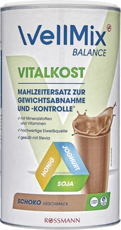 WellMix BALANCE Vitalkost Schoko Geschmack