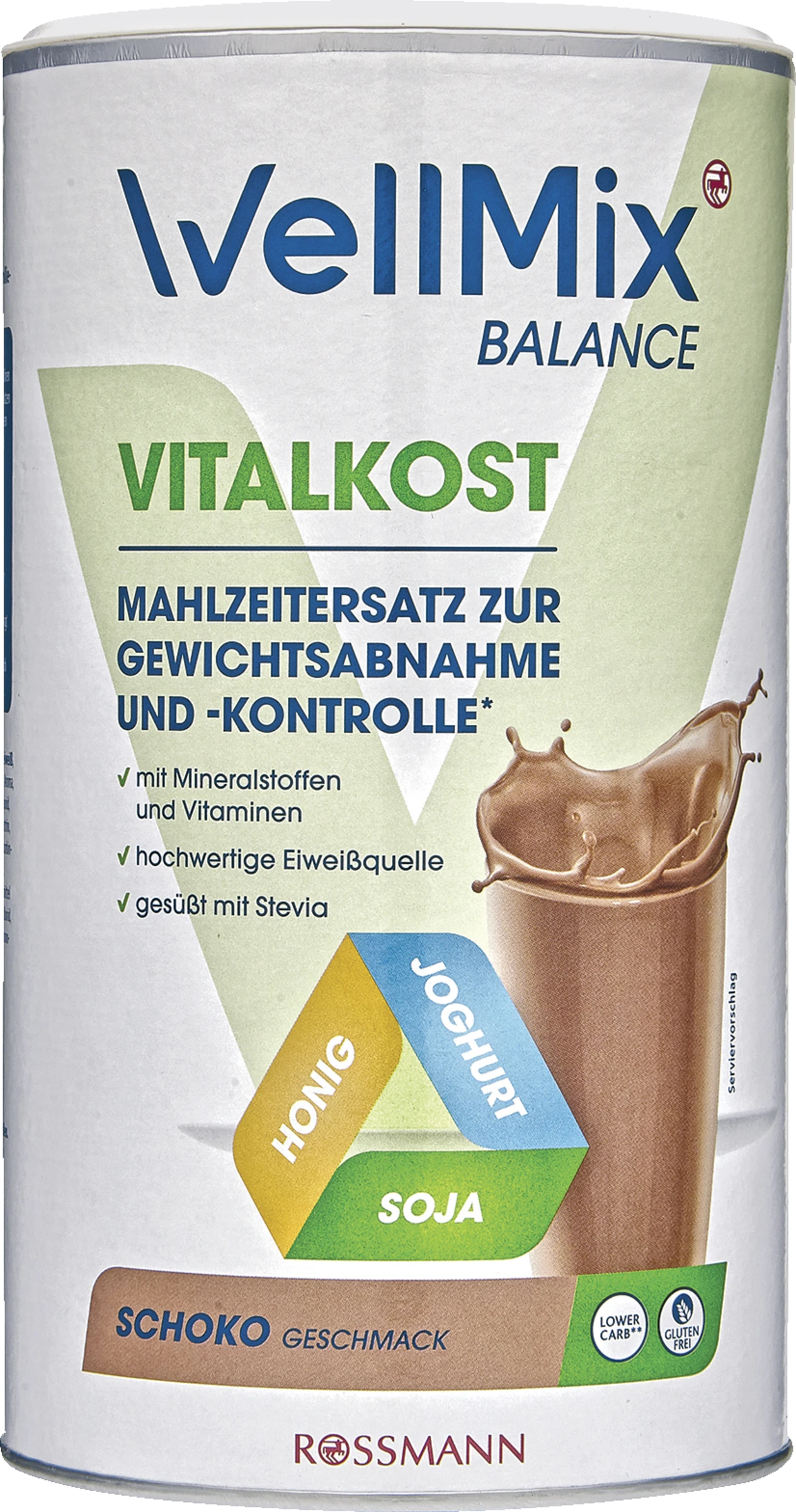 WellMix BALANCE Vitalkost Schoko Geschmack 3 WellMix BALANCE Vitalkost Schoko Geschmack