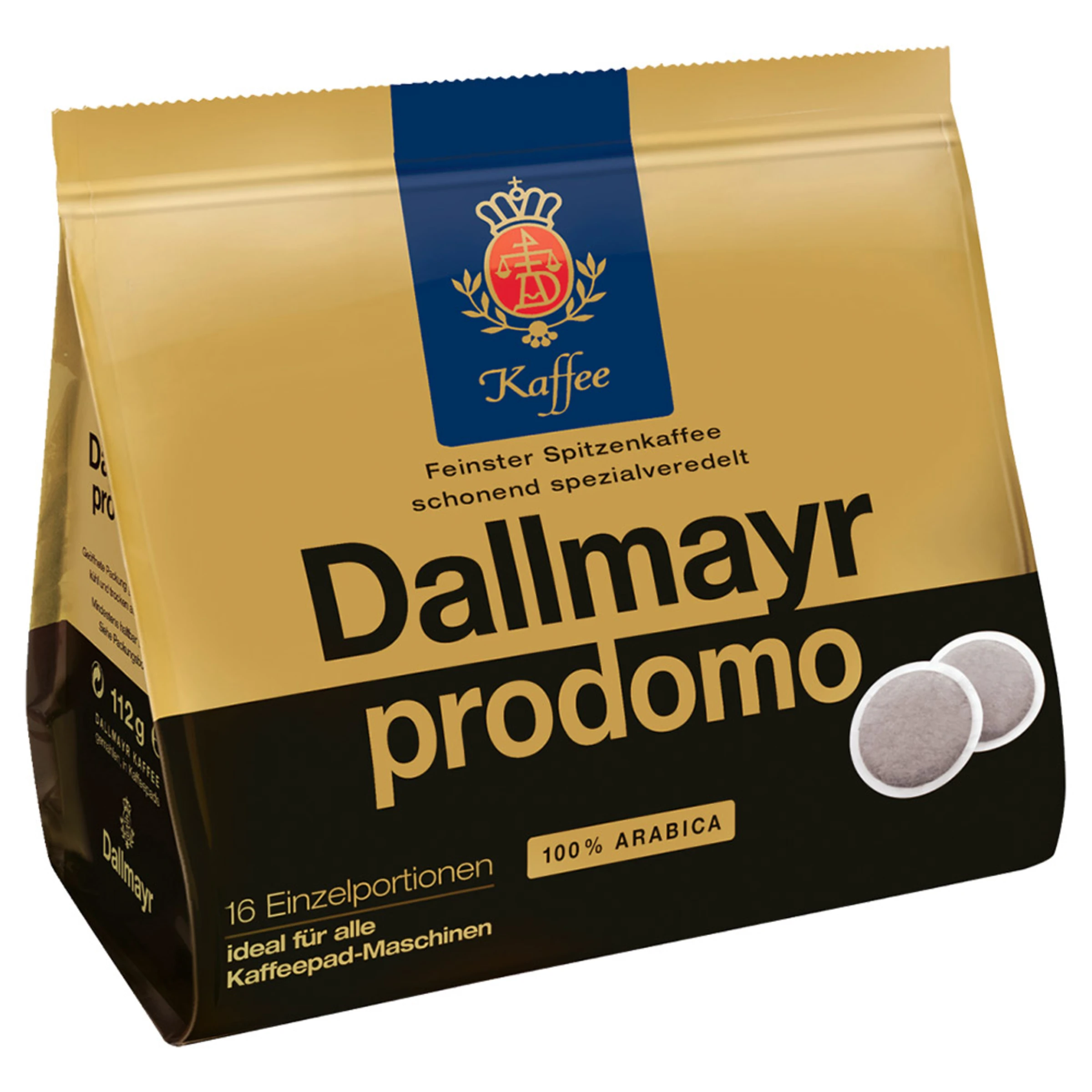 Dallmayr Prodomo Kaffeepads 3 Dallmayr Prodomo Kaffeepads