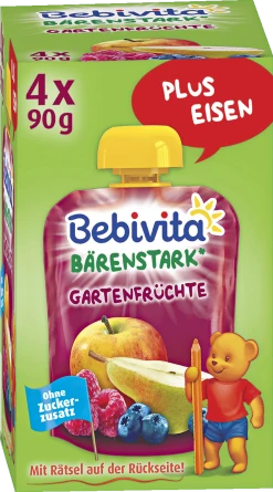 Bebivita Kinder Spaß Gartenfrüchte