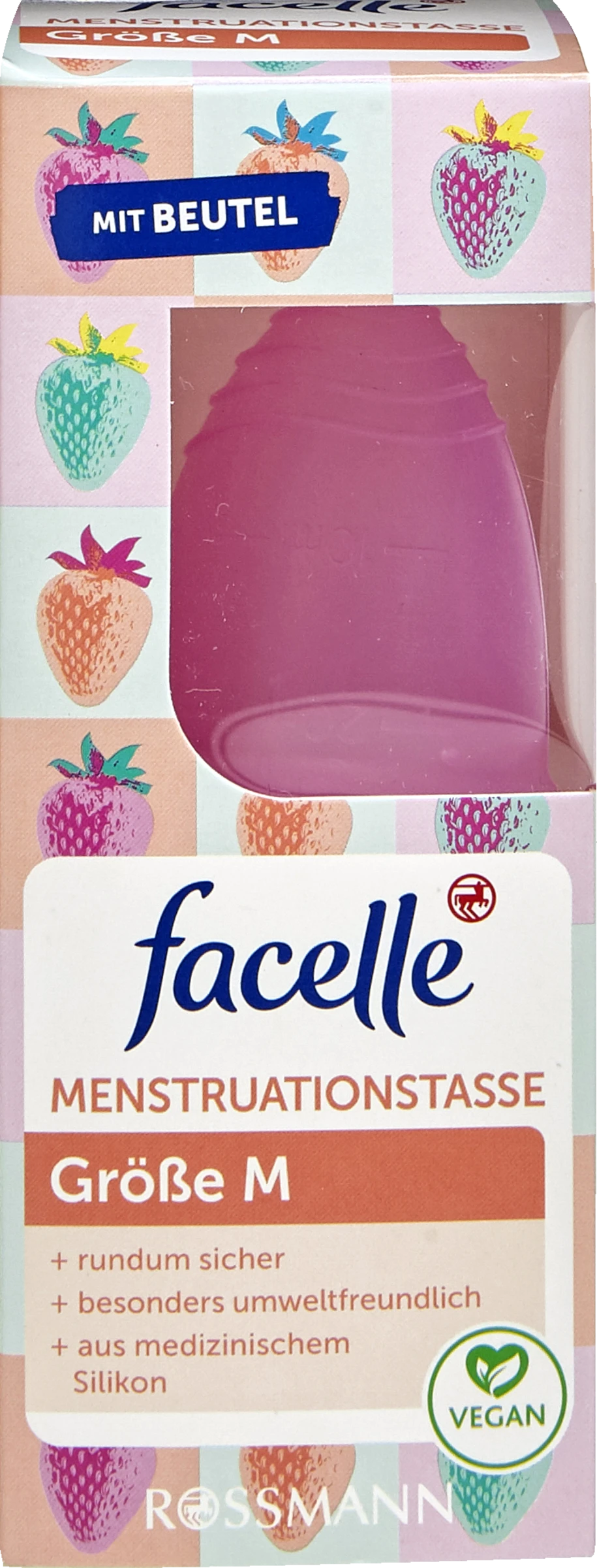 Facelle Menstruationstasse Gr. M 3 Facelle Menstruationstasse Gr. M