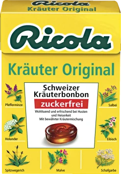 Ricola Schweizer Kräuterbonbons "Kräuter Original" Zuckerfrei