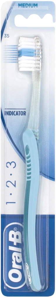 Oral B 1-2-3 Indicator Zahnbürste Mittel