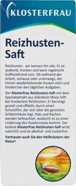 Klosterfrau Reizhusten Saft Bei Trockenem Reizhusten -ALL STARS SHOP MAM 3793194 SHOP IMAGE 1.5