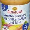 Alnatura Bio Karotte-Zucchini Mit Süßkartoffeln Und Rind -ALL STARS SHOP MAM 4070569 SHOP IMAGE 1.4