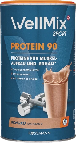 WellMix SPORT Protein 90 Mit Schoko Geschmack