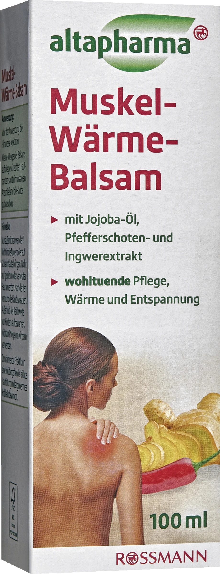 Altapharma Muskel-Wärme-Balsam 3 Altapharma Muskel-Wärme-Balsam