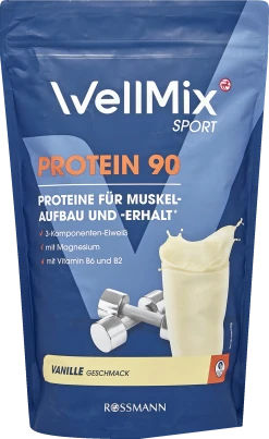 WellMix SPORT Protein 90 Mit Vanille Geschmack