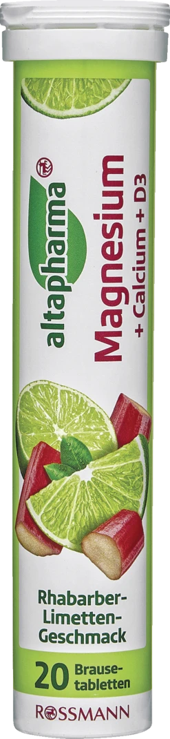 Altapharma Magnesium + Calcium + D3 Brausetablette