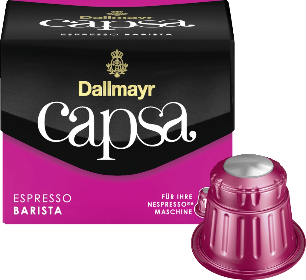 Dallmayr Capsa Espresso Barista Kaffeekapseln 3 Dallmayr Capsa Espresso Barista Kaffeekapseln