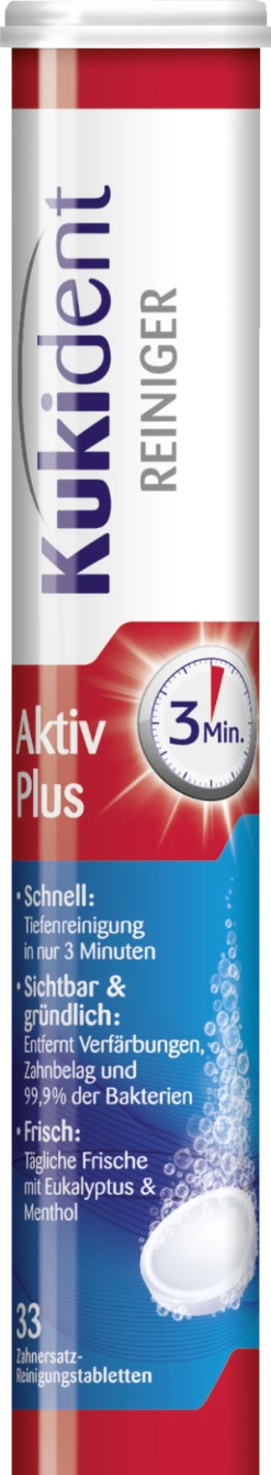 Kukident Reiniger Aktiv Plus