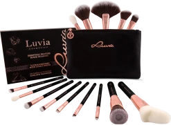 Luvia Cosmetics Essential Brushes - Black Diamond Set