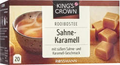 KING'S CROWN Rooibostee Sahne-Karamell