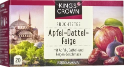 KING'S CROWN Früchtetee Apfel-Dattel-Feige