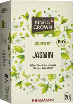 KING'S CROWN Bio Grüner Tee Jasmin