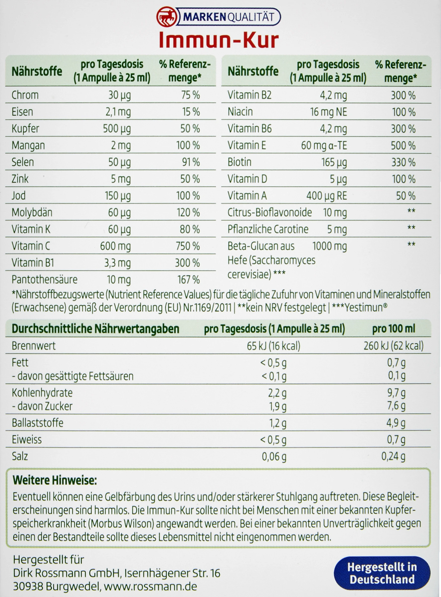 Altapharma Immun-Kur 6 Altapharma Immun-Kur – Bild 4