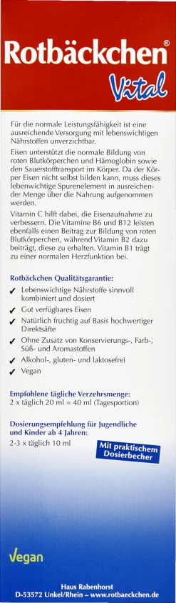 Rotbäckchen Vital Eisen Formel Mehrfruchtsaft -ALL STARS SHOP MAM 6005778 SHOP IMAGE 1.4