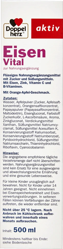 Alternative view of Doppelherz Aktiv Eisen Vital