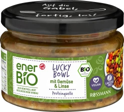 EnerBiO Lucky Bowl Mit Gemüse & Linse