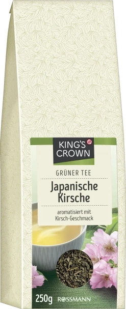 KING'S CROWN Grüner Tee Japanische Kirsche