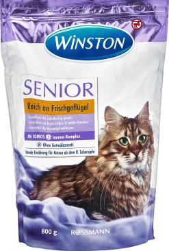 Winston Senior Trockenfutter Reich An Frischgeflügel