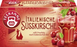 Teekanne Italienische Süßkirsche Früchtetee