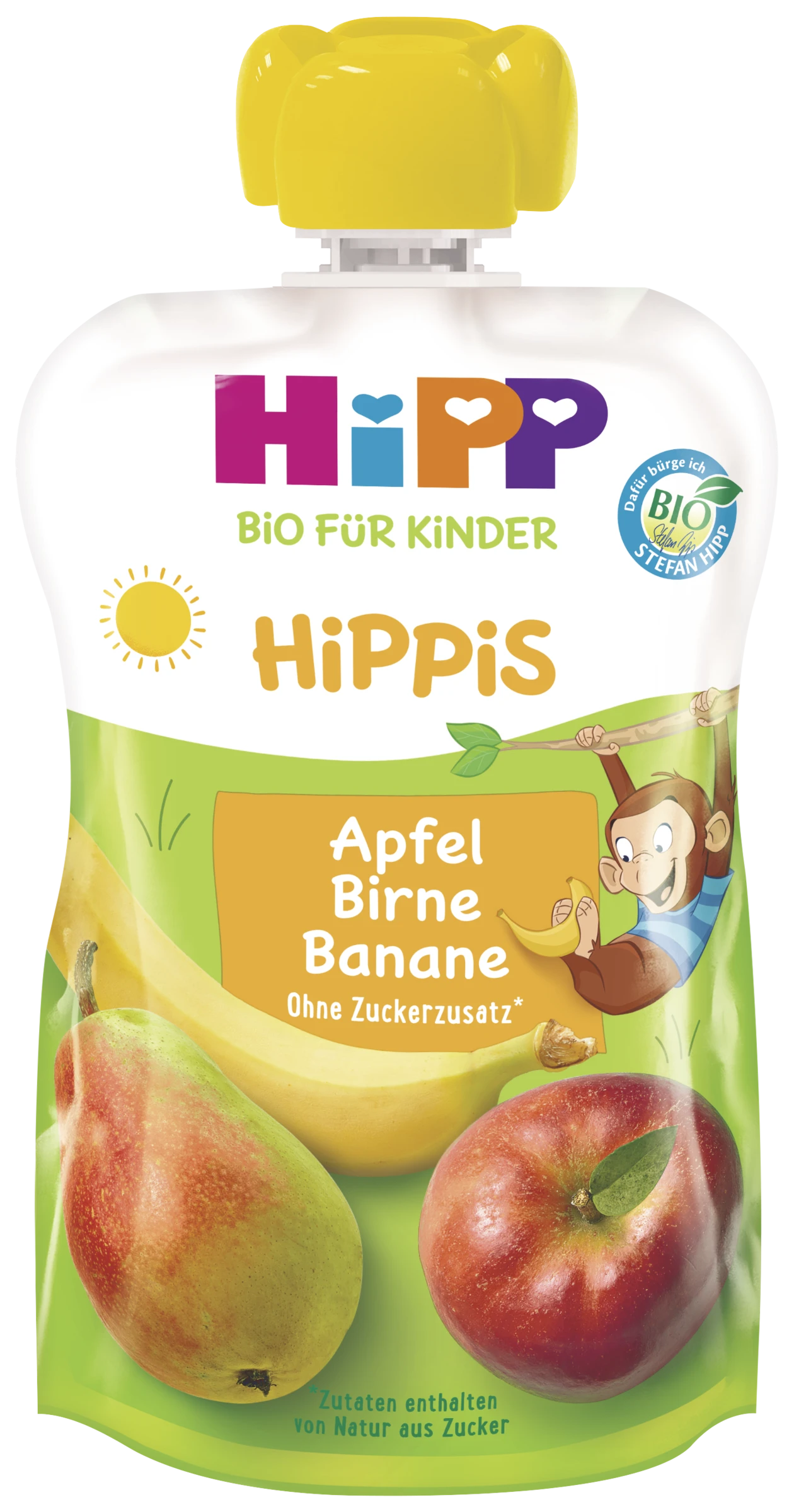 Bio Hippis Apfel Birne Banane 3 Bio Hippis Apfel Birne Banane