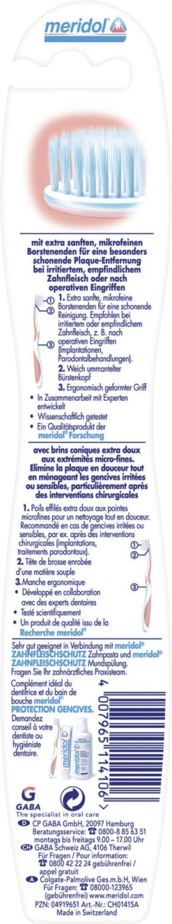 Meridol Spezial Kurzkopf Zahnbürste Extra Sanft -ALL STARS SHOP MAM 6543855 SHOP IMAGE 1.4