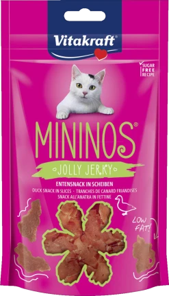 Vitakraft Mininos Jolly Jerky Entensnack In Scheiben