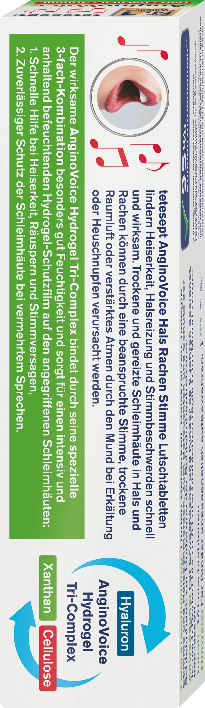 Tetesept AnginoVoice Hals Rachen Stimme 20 Lutschtabletten Kirsche 6 Tetesept AnginoVoice Hals Rachen Stimme 20 Lutschtabletten Kirsche – Bild 4