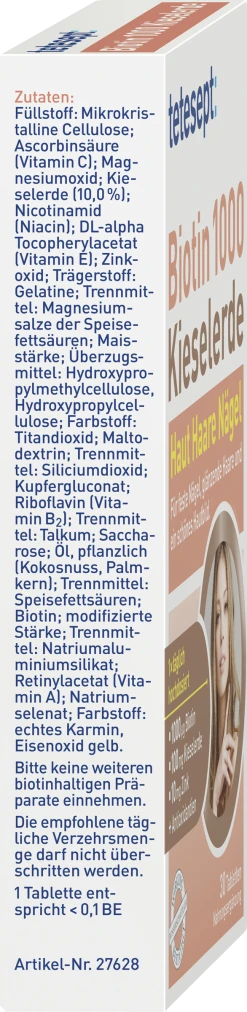 Tetesept Biotin 1000 Kieselerde Tabletten -ALL STARS SHOP MAM 6672911 SHOP IMAGE 1.7