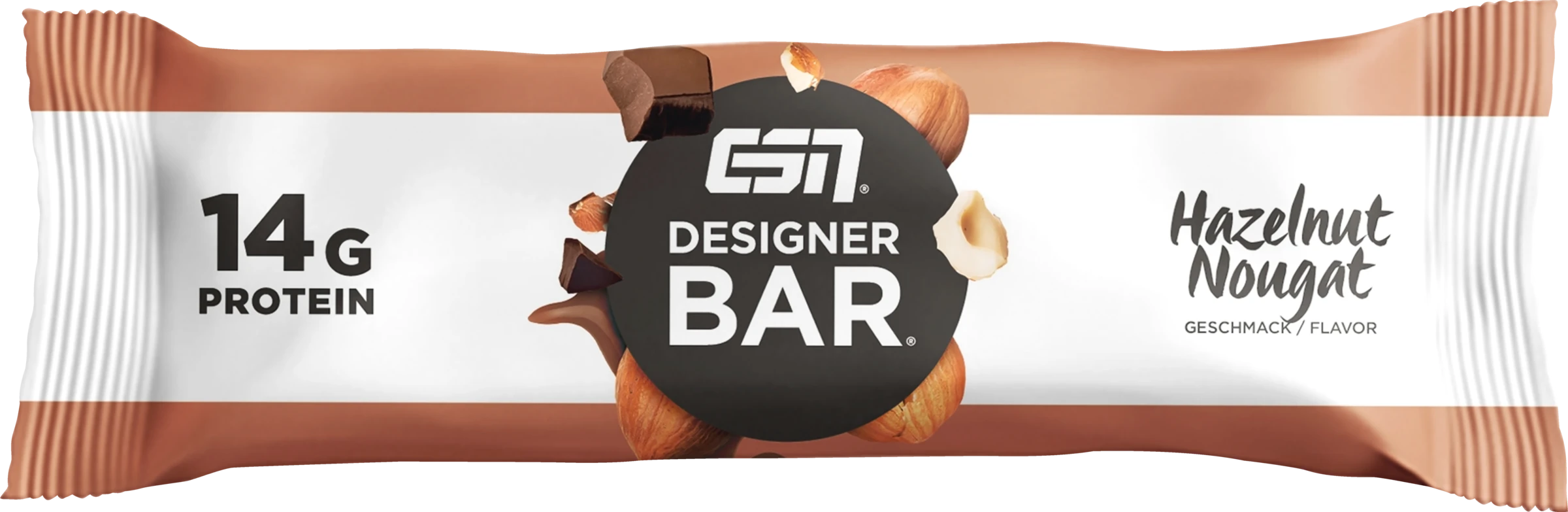 ESN DESIGNER BAR Hazelnut Nougat Riegel 3 ESN DESIGNER BAR Hazelnut Nougat Riegel