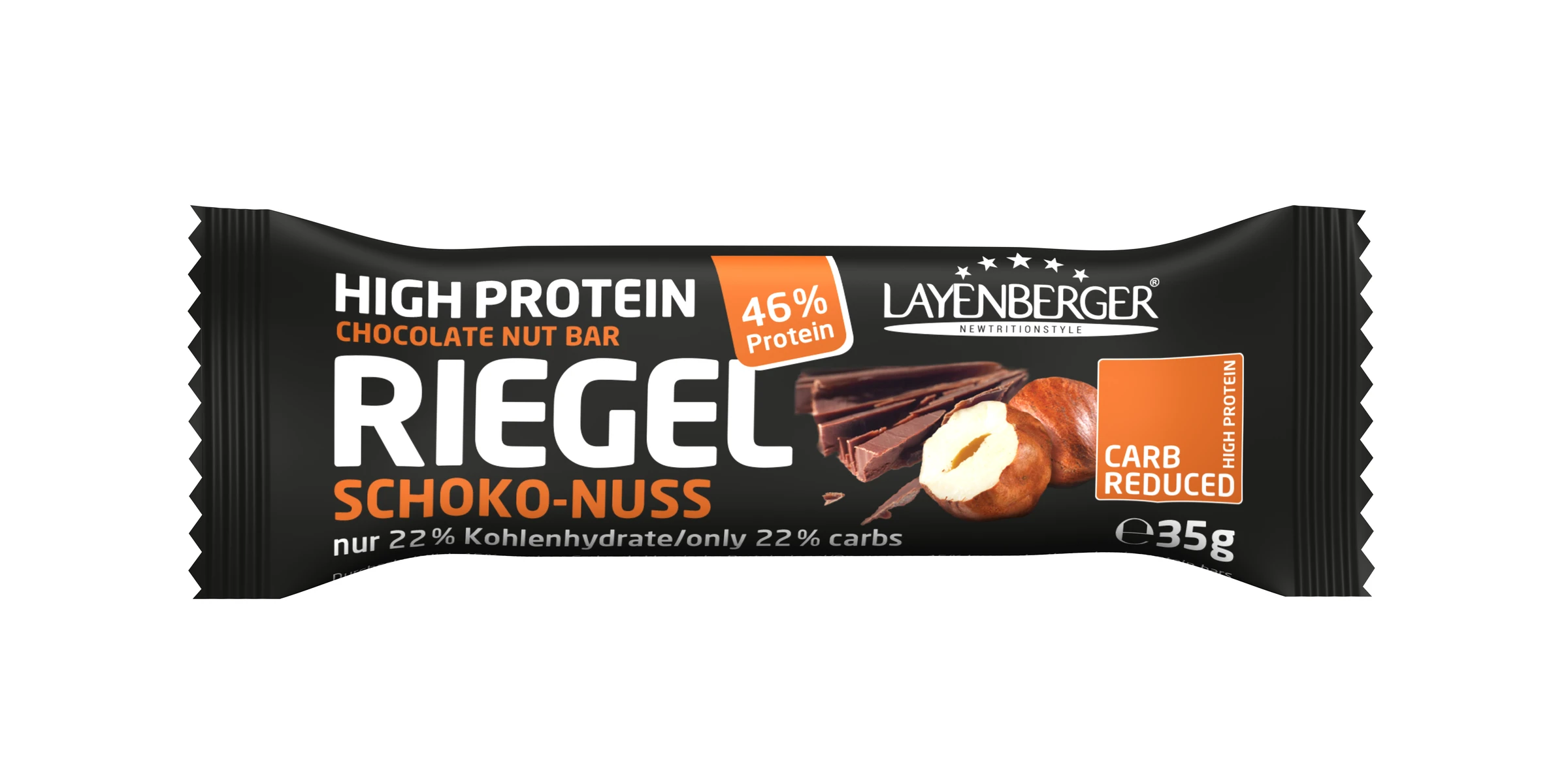 Layenberger Protein-Riegel, Schoko-Nuss 3 Layenberger Protein-Riegel, Schoko-Nuss