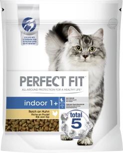 Perfect Fit Cat Dry Indoor 1+ Reich An Huhn
