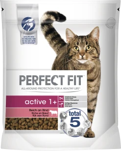 Perfect Fit Cat Dry Active 1+ Reich An Rind