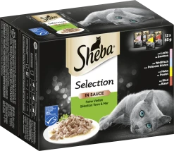 SHEBA Selection In Sauce Feine Vielfalt Multipack