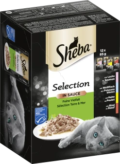 SHEBA Selection In Sauce Feine Vielfalt Multipack -ALL STARS SHOP MAM 7077538 SHOP IMAGE 2.0