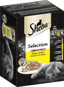 SHEBA Selection In Sauce Geflügel Variation Multipack -ALL STARS SHOP MAM 7077633 SHOP IMAGE 2.0