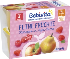 Bebivita Feine Früchte Himbeere In Apfel-Birne