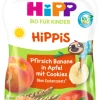 Bio Hippis Pfirsich-Banane In Apfel Mit Cookies