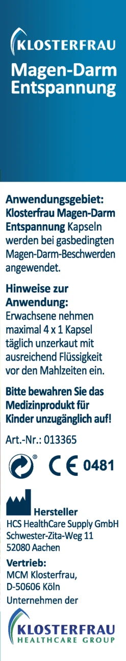 Klosterfrau Magen-Darm Entspannung Kapseln -ALL STARS SHOP MAM 7252932 SHOP IMAGE 1.4