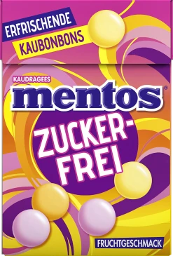 Mentos® Kaudragees Fruchtgeschmack Zuckerfrei