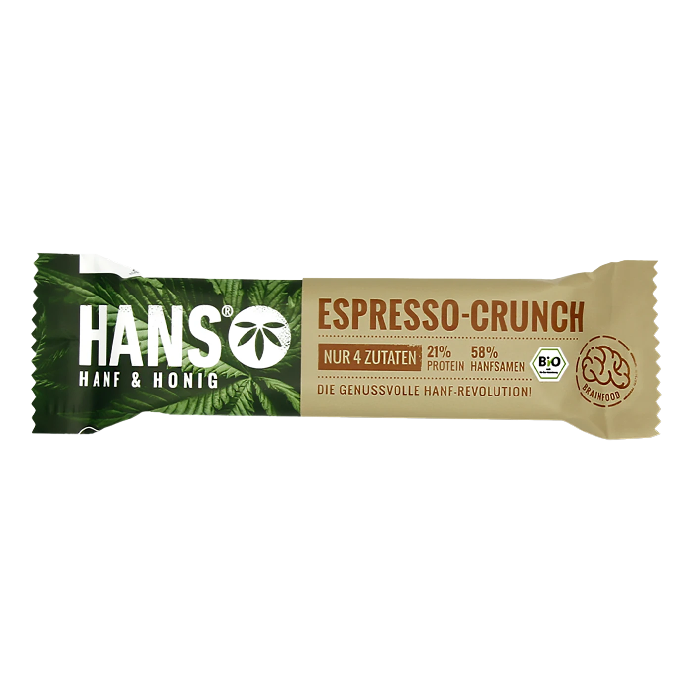 HANS Brainfood Bio Hanfriegel Espresso Crunch 3 HANS Brainfood Bio Hanfriegel Espresso Crunch