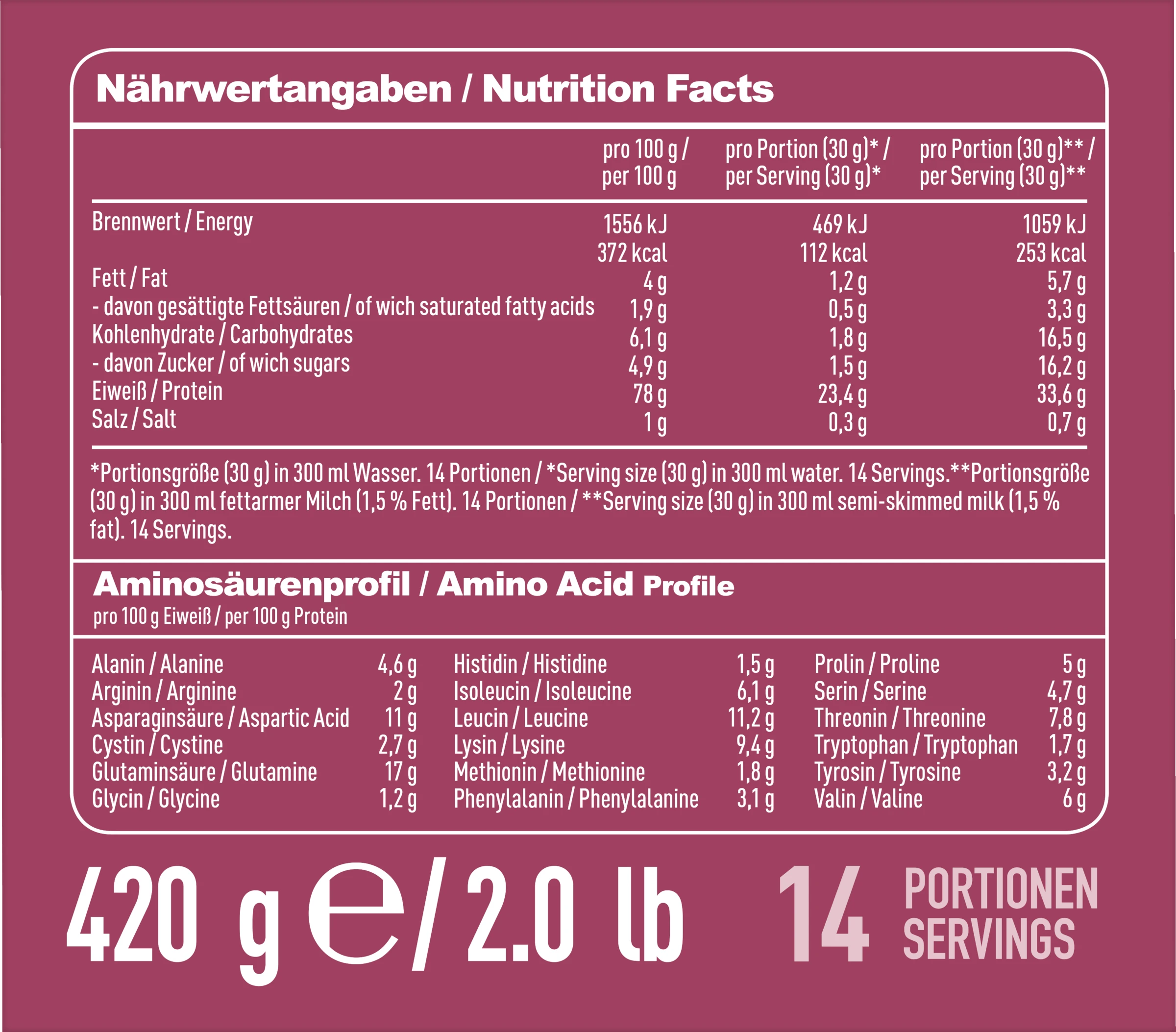 ESN Designer Whey Protein Strawberry Cream 4 ESN Designer Whey Protein Strawberry Cream – Bild 2