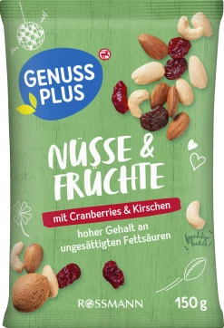 GENUSS PLUS Nüsse & Früchte